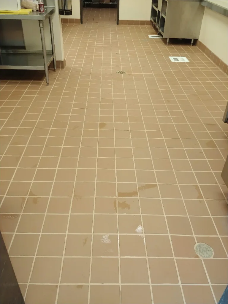 Travertine tile and grout cleaning for commercial and residential floors in Oceanside, CA