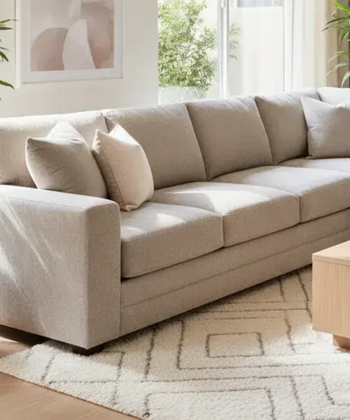 Deep upholstery cleaning in moreno valley for fabric sectional couches