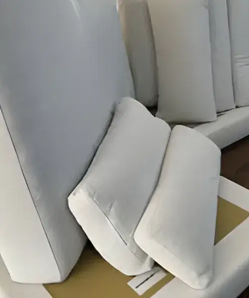 Deep sanitization and upholstery cleaning in Fallbrook solving allergen and dust problems on sectional couches