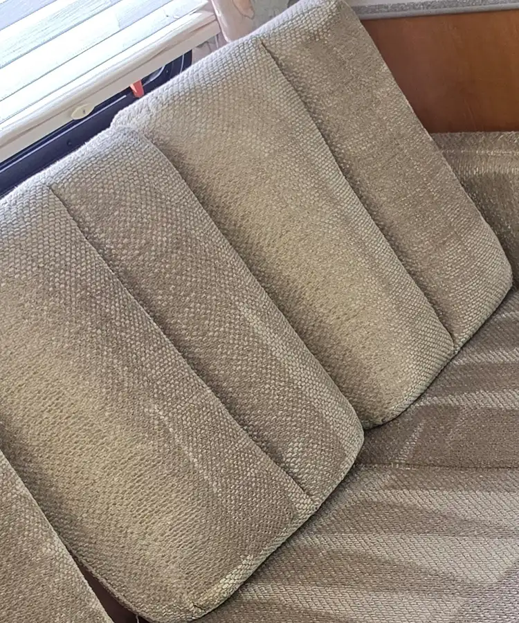 Upholstery Cleaning in San Jacinto 9 Satisfying extraction patterns left by premium upholstery cleaning in San Jacinto