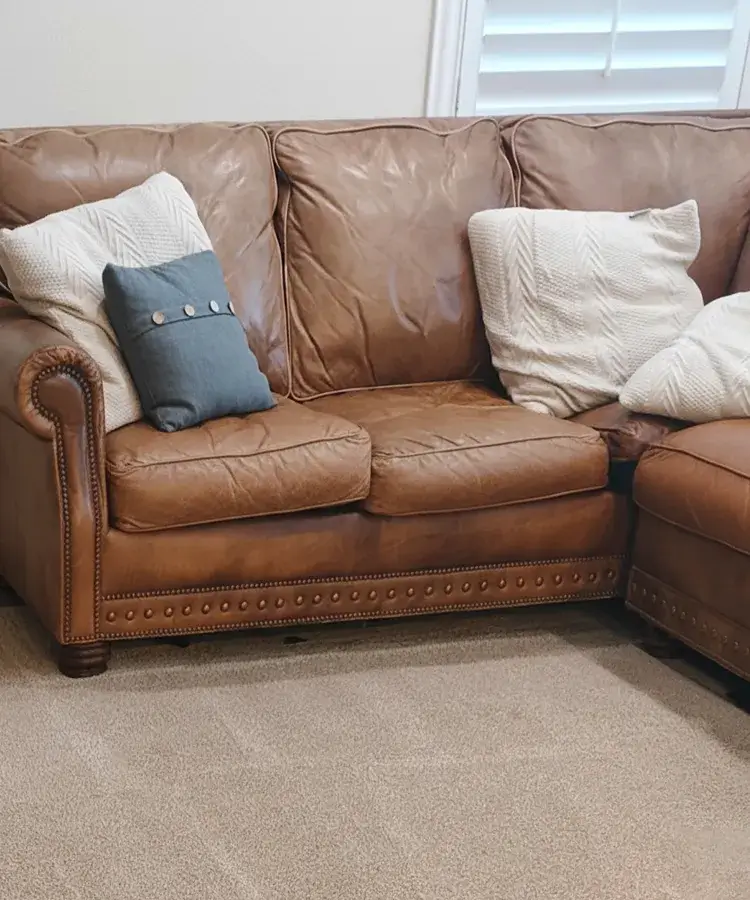 Upholstery Cleaning in Wildomar 9 Safe family-friendly upholstery cleaning in wildomar for premium brown leather and fabric sofas