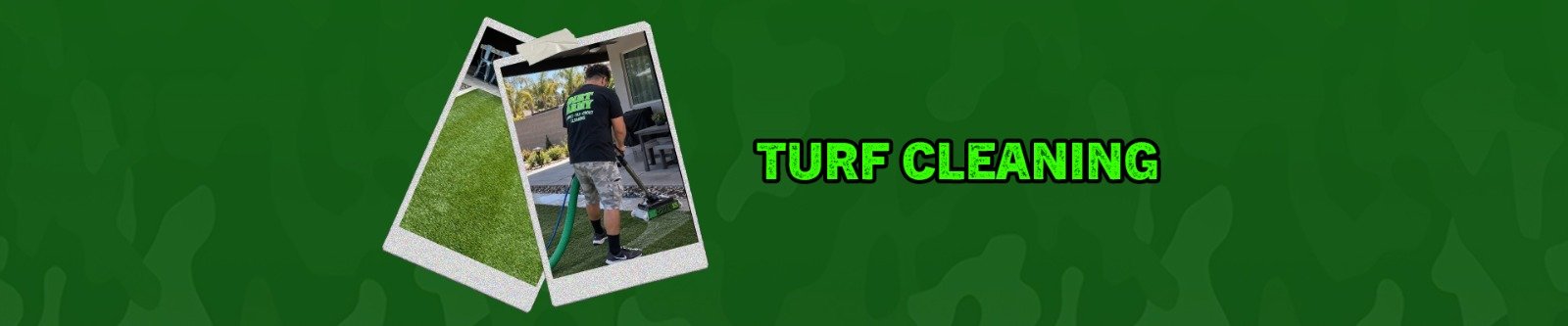 Turf cleaning